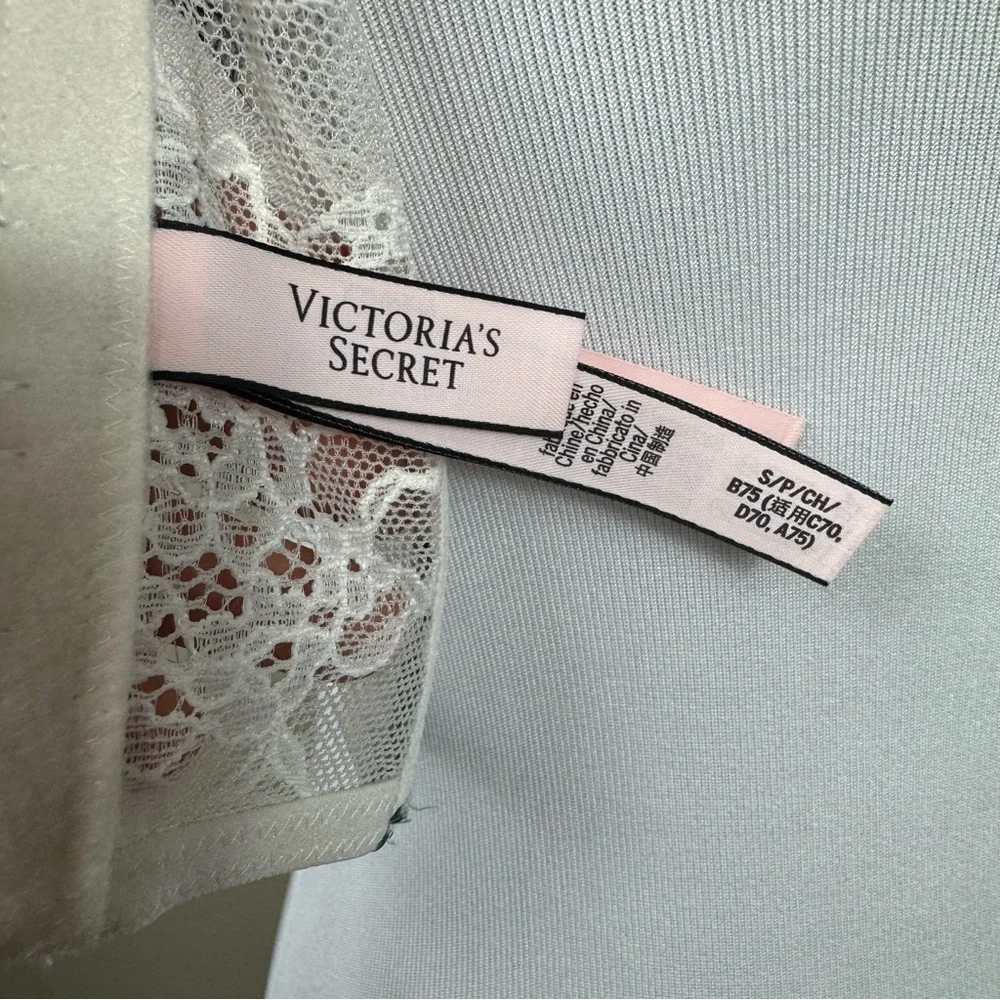 Victoria’s Secret Dream Angels Unlined white pink Floral Corset Top‎ D - Picture 11 of 11